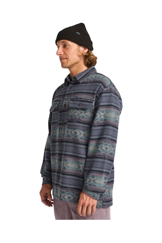 Bıllabong Billabong Offshore Jacquard Flannel Erkek Mavi Gömlek 4882 Mavi