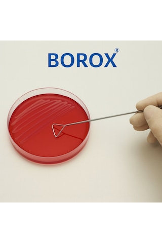 Borox Drigalski Çubuğu Spatül 16cm - Hücre Yayıcı - Paslanmaz Çelik Spatula