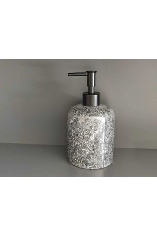 Uludağ Siyahı Mermer Sıvı Sabunluk Gold