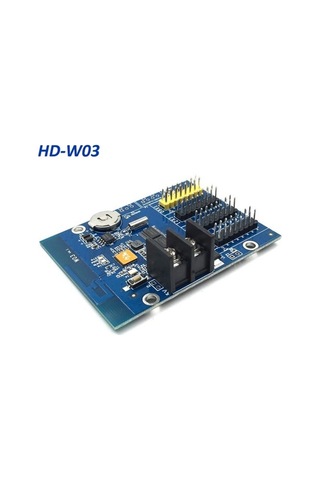 Hd-w03 Led Panel Kontrol Kartı Beyaz - Kırmızı