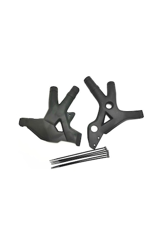 Xindoker Bmw F800gs/f700gs/f650gs Twin 2008-2018 İçin Siyah Plastik Çerçeve Yan Panel Koruması - Aşınma Ve Kirlilikten Koruma