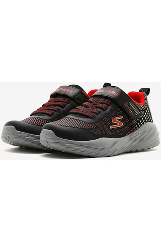 Skechers Nitro Sprint - Karvo Büyük Erkek Çocuk Siyah Spor Ayakkabı 403753L Bkrd