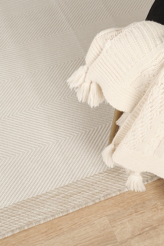 Sisalux 3084 Krem Bej Sisal Dokuma Jüt Kilim Hav Toz Vermez Halı Salon Mutfak Oturma Odası Halısı Krem - Bej