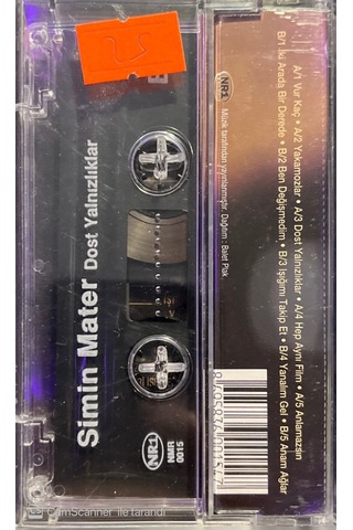 Plak Değildir Kaset Tir Simin Mater Dost Yalnızlıklar Kaset