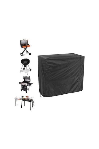 Trendooze Izgara Kapağı, 170x61x117cm, Gazlı Barbekü Kapsar, Yüksek Kapasiteli Grill