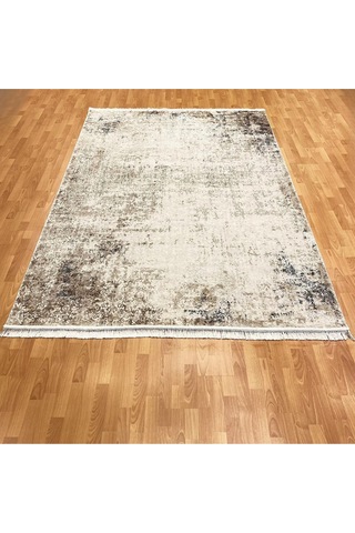 Bulut Desenli 200 X 300 Yün Halı Gri