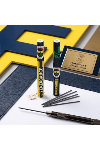 Bakgelal Fenerbahçe Lisanslı 0.7 Mm Versatil Kalem Ucu Tüp Kutuda Uç 1 Adet - 9059969645969