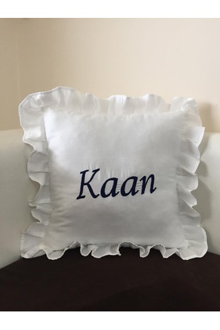 İsme Özel Nakışlı Bebek Takı Yastığı, Nakışlı Yastık