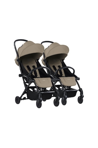 Connect³ İkiz Bebek Arabası / Black - Sand Black - Sand