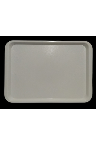 Servis Tepsisi Self Servis Tepsi Büyük Boy Beyaz Renk