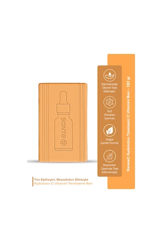 Renewc Cilt Aydınlatıcı Tazeleyici 3x Kafein Serum Etkili C Vitamini Sabunu/barı 120 Gr Diğer
