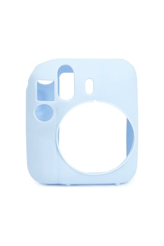 Fujifilm Instax Mini 12 Fotoğraf Makinesi + 20'li Film + Kıskaçlı Stand + Mini Albüm + Silikon Kılıf Seti Mavi