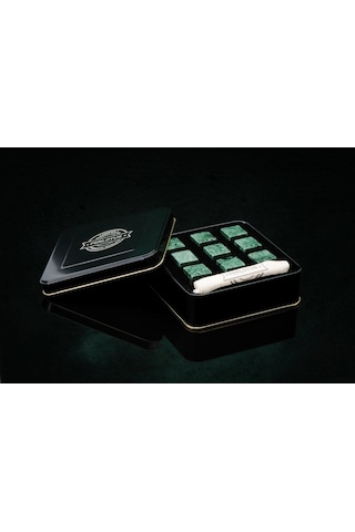 Perlotus Doğal Mermer Granit 9 Adet Viski Taşı Soğutma Taşı