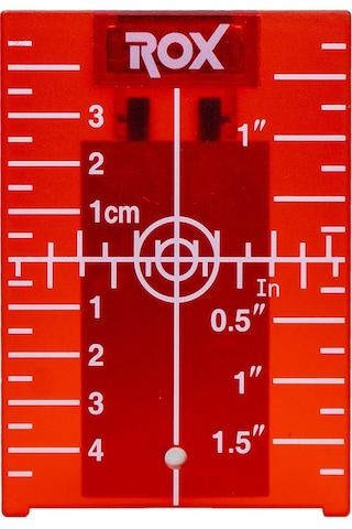 Rox 0273 Lazer İçin Görünürlük Arttırıcı Hedef Kartı Plakası