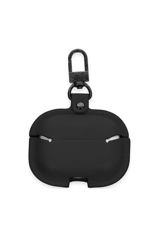 Airpods Pro 2 2.nesil Çanta Deri Kılıf - Siyah
