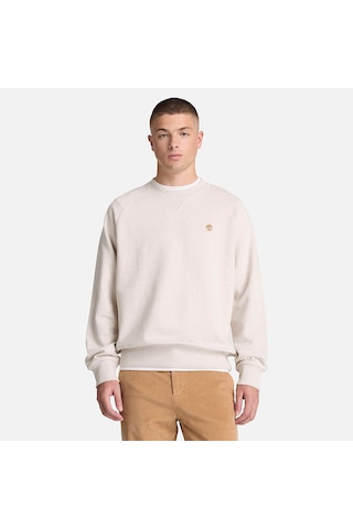 Timberland Exeter River Lb Crew Erkek Sweatshirt-33952 beyaz
