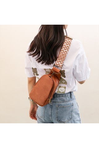 Dachuang "kadınlar İçin Bohem Deri Crossbody Sling Çantası - Şık Seyahat Ve Yürüyüş Gündüzü" Brown