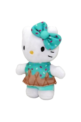 Hello Kitty Kokulu Pelüş 14 Cm Ice Cream Çok Renkli