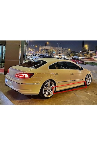 Dekorcars Vw Cc R Line Marşpiyel Sağ Sol Takım Fiberglass Boyasız