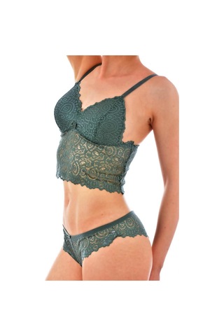 Nipora Kadın Dantelli Uzun Sütyen Takımı Bralet Takımı 80169