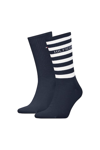 Tommy Hilfiger Th Men Sport Sock 2p Breton Strı Erkek Mavi Çorap - S701236735 Mavi