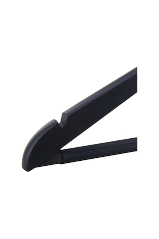 Nyn Ahşap Askı Şık Barlı Elbise Pantolon Askısı Siyah Renk 4 Ade