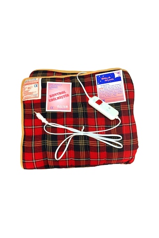 Meltem 140x175 Cm Extra Ebat Elektrikli Battaniye pamuk Kumaş Çok Renkli