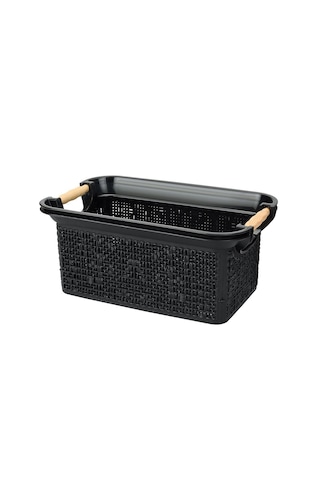 Practical Kulplu Organizer Sepet 7 Lt. Siyah