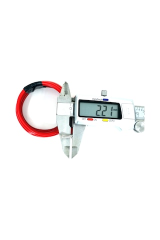 1 Metre 4Mm² Kırmızı Bakır Kablo Kalaylı Nyaf Marine Bakır - Kırmızı