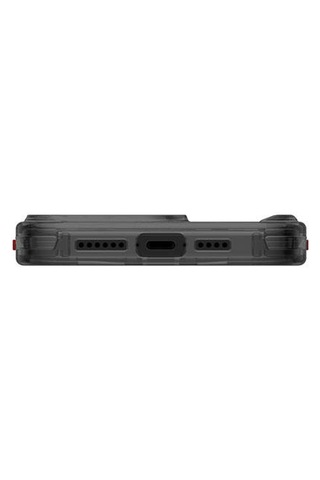 Apple Uyumlu iPhone 15 Pro Max Kılıf Skinarma Magsafe Şarj Özellik Yazı Desenli Airbag Orion Kapak Şeffaf