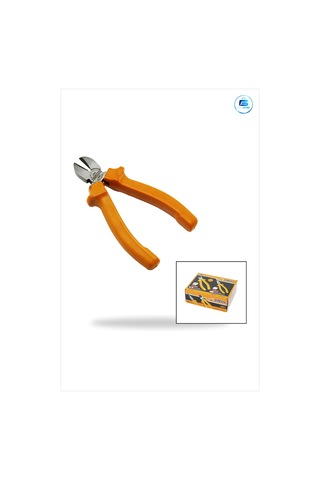 Yan Keski 160 Mm Dövme Çelik Turuncu Plastik Saplı Kesici Pense T