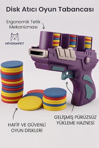 Kedi Oyuncak Tabanca 2 Adet