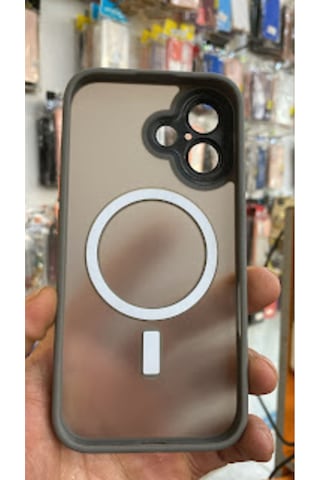Apple iPhone Uyumlu 16 Kamera Korumalı Mat Magsafe Wireless Şarj Destekli Renkli 45644