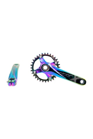 Kron Raptor Hollowtech Aynakol 32 Dişli - Rainbow Çok Renkli