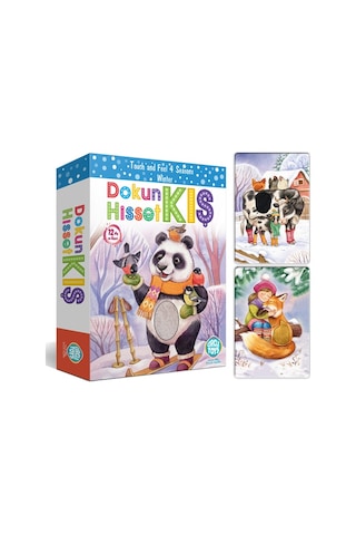 Circle Toys Kış Dokun Hisset Tanı- Touch And Feel Winter