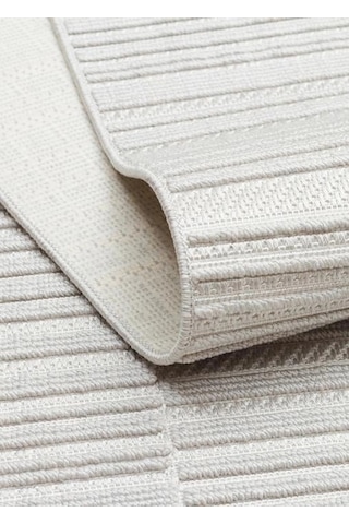 Eko Halı Mono Loop 01 Grey Sisal Görünümlü Bukleli Kaymaz Tabanlı Yıkanabilir Halı Gri