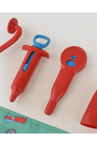 Lc Kırmızı Doktor Seti Ve Çocuk Kostümü