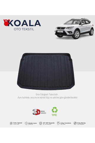 Seat Arona Alt Bagaj 2018 Ve Sonrası 3d Bagaj Havuzu