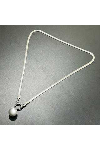 Xxx Küreli, Paslanmaz Çelik Kolye 240, Gümüş Renk Gümüş