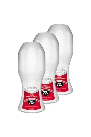 Avon Onduty Max Protection Kadın Roll-On Deodorant 3 x 50 ML