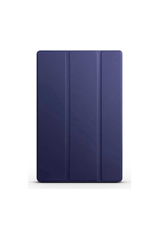 Galaxy Uyumlu  Tab A8 10.5 Sm-x200 2021 Bulut E-ticaret Smart Cover Standlı 1-1 Kılıf-lacivert Arka Kapak
