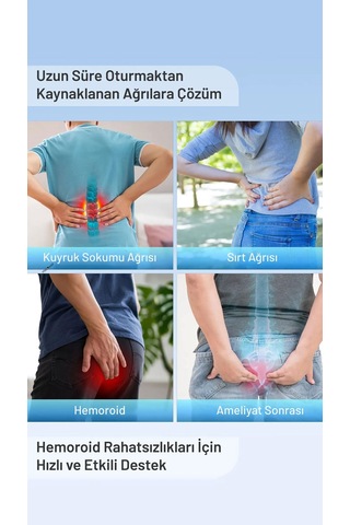 Visko Yuvarlak Açılı Oturma Simidi