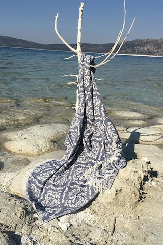 Barok Peştemal - Lacivert