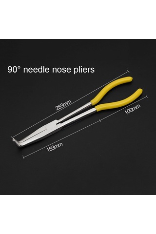 11 İnç Çok Fonksiyonlu 90 Derece Bükme İğne Burunlu Pense El Aleti