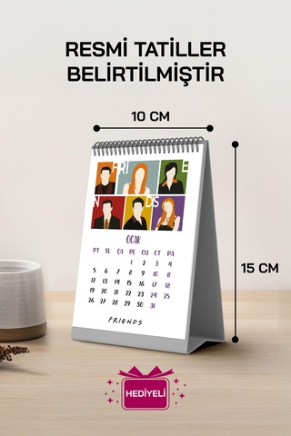 Friends Tasarım 2026 Masa Takvimi Pytktkv023
