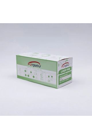 Fuyaku 4" Elle Geçmeli Kılçık Etiketleme Plastiği Siyah 5.000 Adet