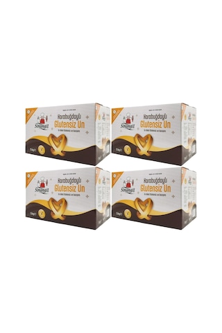 Sinangil Glutensiz Un 20KG (20000GR) Kutu Karabuğdaylı (4PK*5Kg)