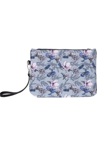 Cherry Blossom Clutch / El Çantası Portföy Turkuaz