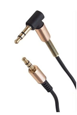 Auris Ars-au03 Mikrofonlu Aux Kablo 3.5mm Yaylı Altın Uçlu