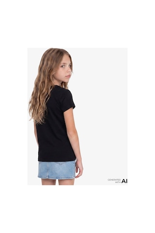 Calvin Klein Seasonal Monologo Çocuk Siyah T-shirt-16143